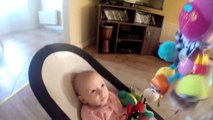 Guilty dog apologizes crying baby for stealing her toy | Charlie the dog and baby Laura