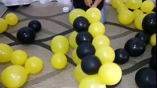 Como Fazer Cesta de Presente do Mickey Mouse de Balões