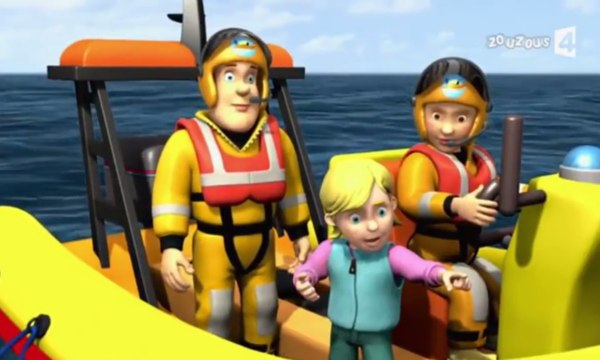 Sam le pompier: Une promenade qui tourne mal - Une fête gâchée - Le concours de pêche - La chasse au dinosaure