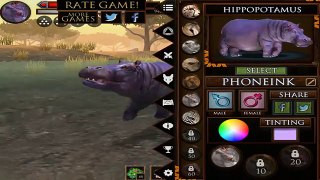 Ultimate Savanna Simulator - Hippopotamus - Android/iOS - Gameplay Part 8