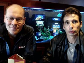 What some Italians talk about In Café Victoria on Victoria Day video