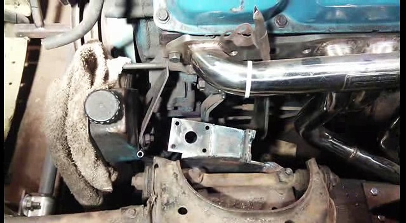 Video 13, Hot Rod 1946 Dodge pickup, steering column brackets made