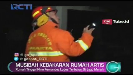 Kebakaran Melalap Rumah Aktor Nino Fernandez