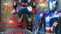 S.H. Figuarts Iron Man 3 Iron Patriot Figure Review