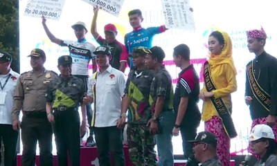 Lintasan Basah Warnai Etape Kedua Tour De Indonesia