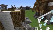 Minecraft - Nordic/Medieval/Steampunk Windmill House - XBOX/PS4/PE/PC Part 1 Grandmas House
