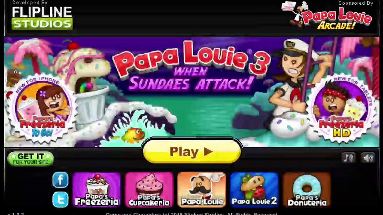 Papa Louie 3 When Sundaes Attack Walkthrough Part 1