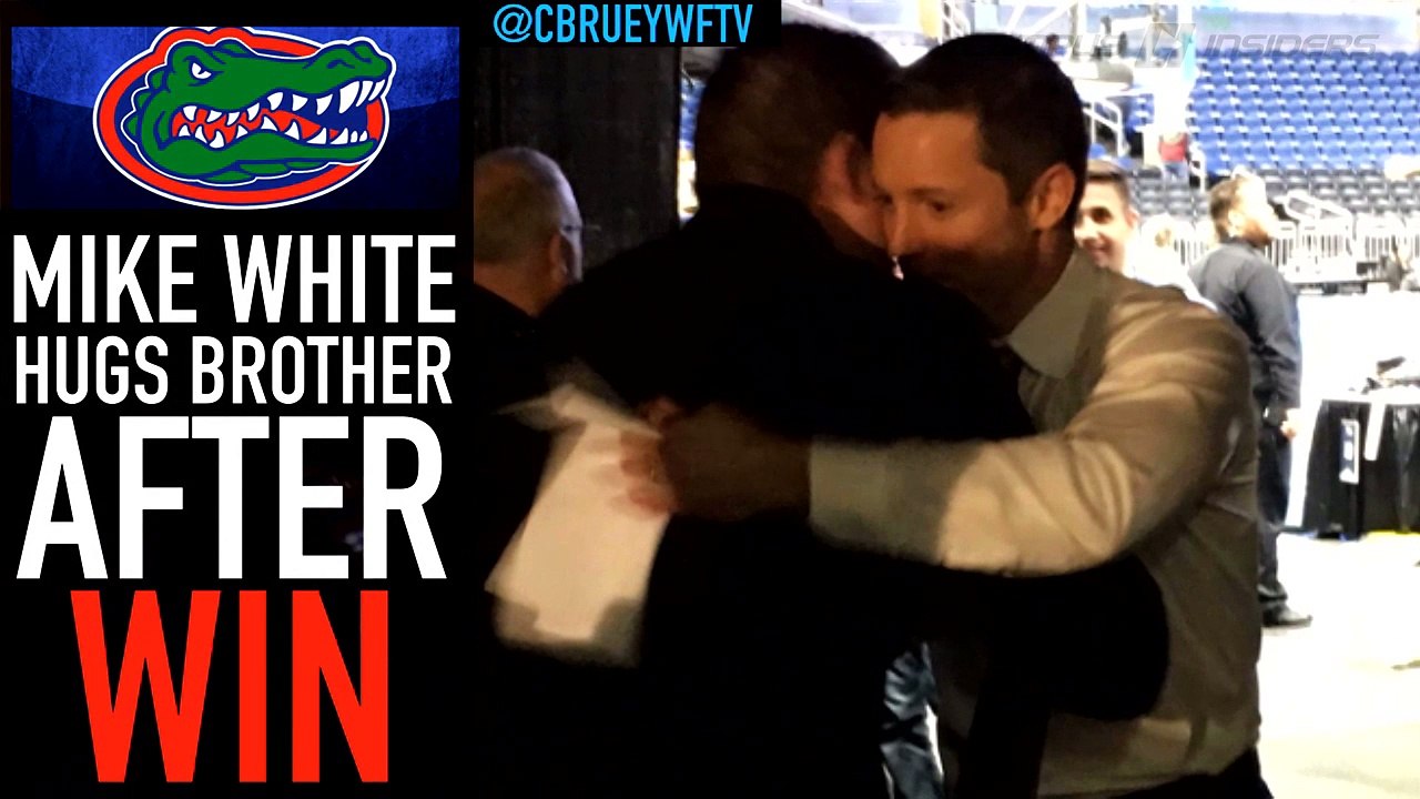 Florida's Mike White Shares Win With Brother