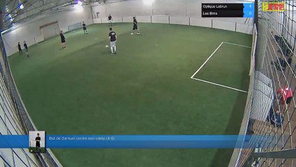 But de Samuel contre son camp (4-0) - Optique Lebrun Vs Les Bims - 25/01/18 20:00 - LIGUE 1