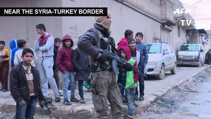 Locals near Turkish-Kurd battle brace for long campaign