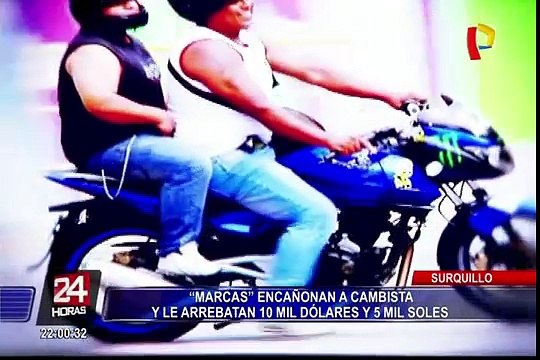 Surquillo: 'marcas' encañonan a cambista y le arrebatan a 10 mil dólares y 5 mil soles