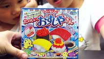 「握壽司自己做|食物玩具|日本DIY|知育菓子系列|食用玩具|有趣食玩|手工糖果玩具|宝宝最爱食玩|知育菓子 Kracie 玩具開箱一起玩玩具Sunny Yummy Kids TOYs」的複本