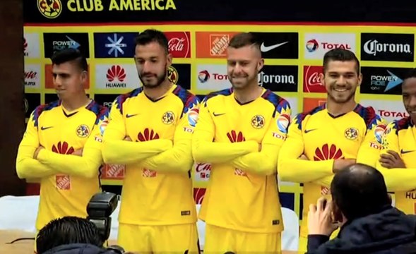 América presentó a sus refuerzos