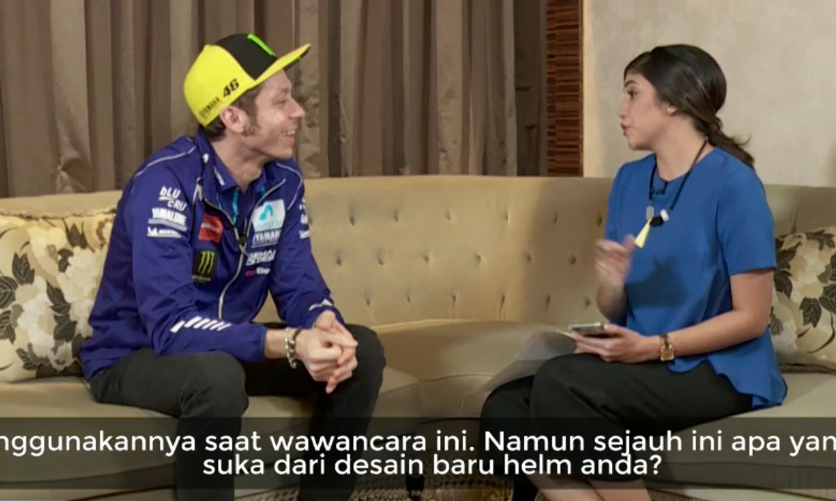Cerita Valentino Rossi Tentang Helm Dan Motor Barunya