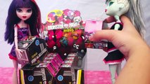 Monster High Minis Surprise Toys Blind Boxes - Draculaura, Clawdeen, Frankie, Cleo Surprise Toys