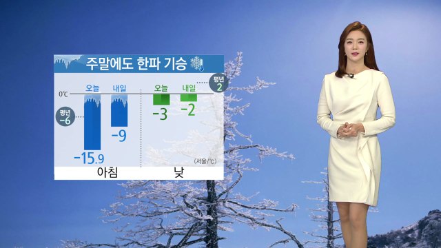 [날씨] 주말에도 한파 기승...낮에도 영하권 추위 / YTN