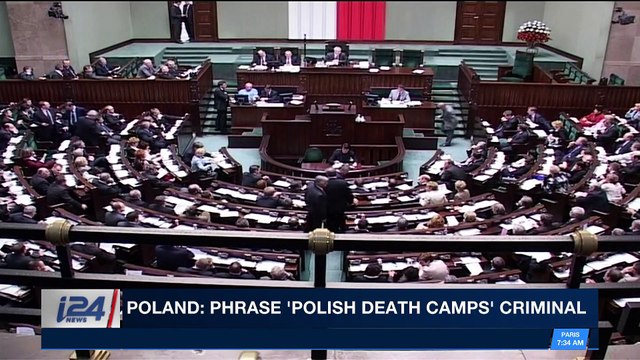 i24NEWS DESK | Poland: phrase 'Polish death camps' criminal | Saturday, January 27th 2018