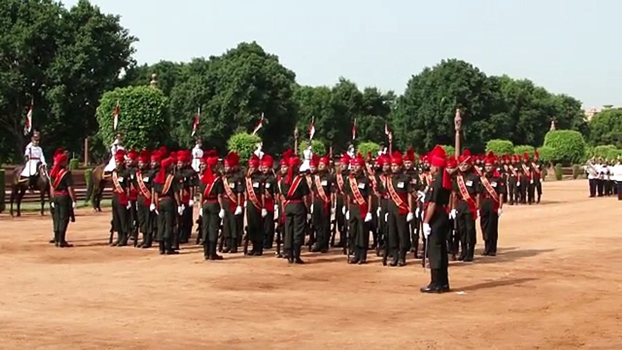 Change of Guards at Rashtrapati Bhavan Delhi