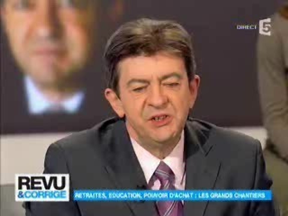 Jean-Luc Mélenchon sur France 5 le 24/11/07