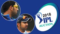 IPL Auction 2018 : Yuvraj Singh, Gambhir @ 2 cr only