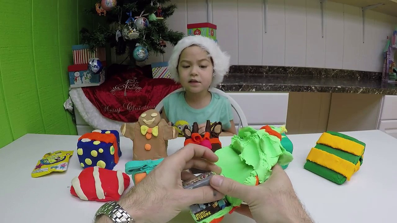 PLAYDOH CHRISTMAS PRESENTS SURPRISE TOYS GAME Disney Junior Octonauts Toy Nickelodeon SpongeBob
