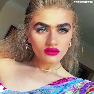 Elle a décidé de ne plus s'épiler les sourcils...