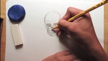 Como dibujar calaveras