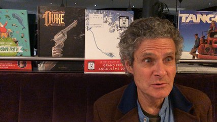 Cosey dit pourquoi il aime le festival d’Angoulême