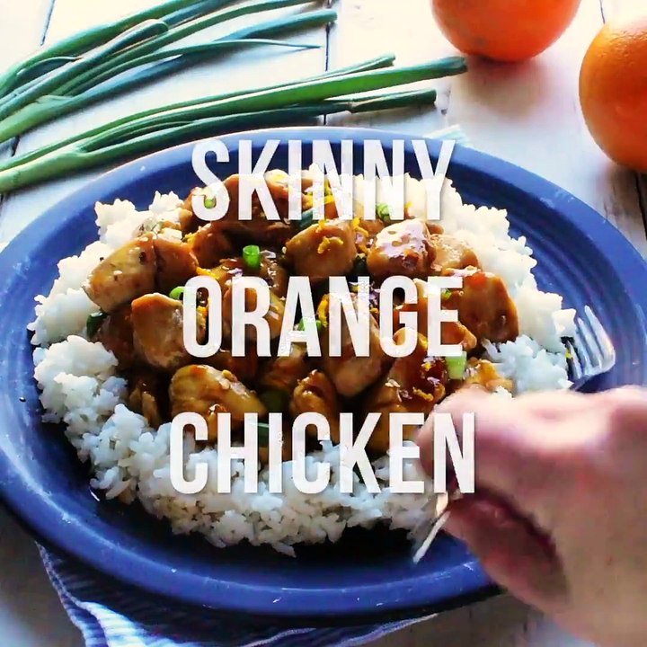 Skinny Orange Chicken