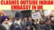 Indian High Commission in London witness clashes during Republic Day celebration, Watch | Oneindia
