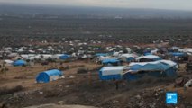 Exclusif : reportage dans un camps de déplacés à Azaz, dans le nord de la Syrie