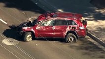 Etats-Unis : une courte poursuite qui se termine dans un terrible crash frontal