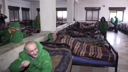 Teröristlerin tahrip ettiği hastane onarıldı - AZEZ