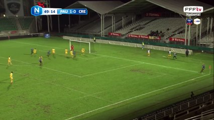 Belle frappe sur corner