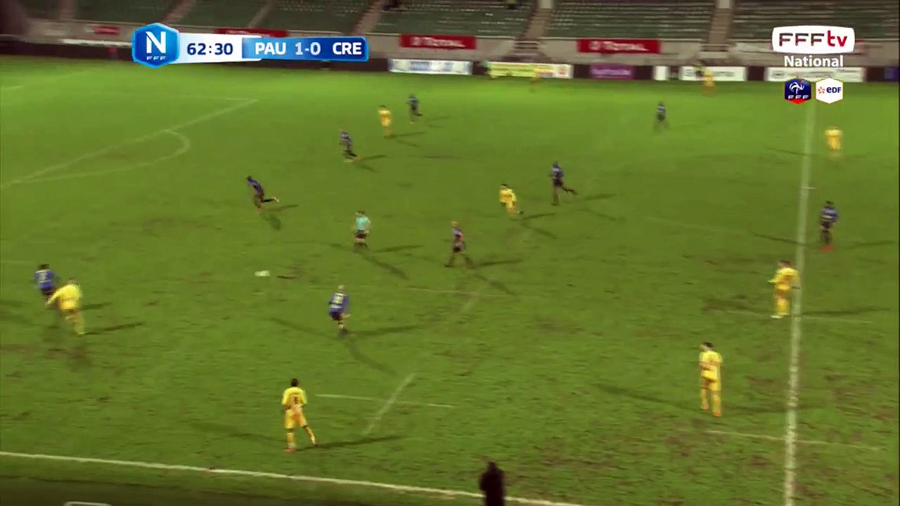 Belle interception du gardien palois