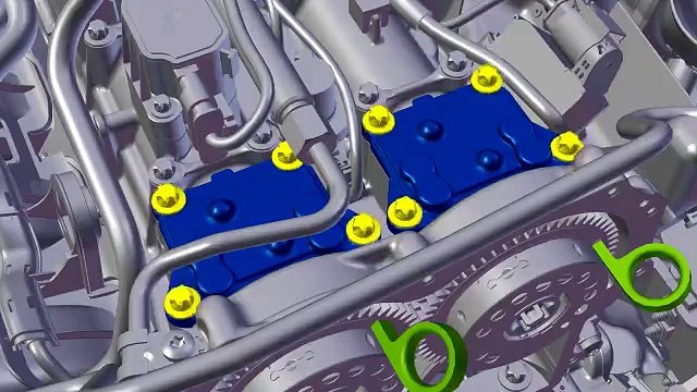 Réglage de la position de base des arbres à cames sans réglage de la pompe haute pression Type 222