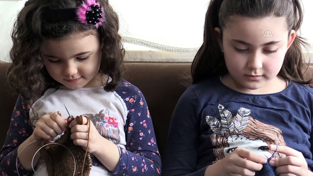 'Minik eller'den Mehmetçiğe duygulandıran destek - DÜZCE