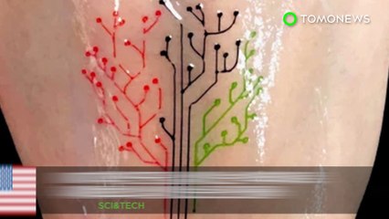 MIT 대학 연구팀, 살아있는 박테리아로 세계최초의 살아있는 문신 만들어