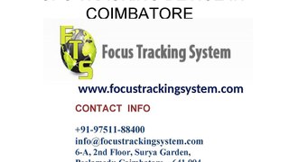 GPS Car Bike  Tracking and Personal Tracker System in Coimbatore