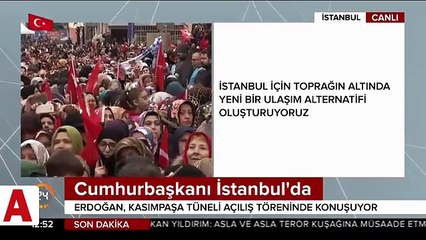 Cumhurbaşkanı Erdoğan:2020�ye girerken hedefimiz, tünellerde 68km�ye Metro�da ...