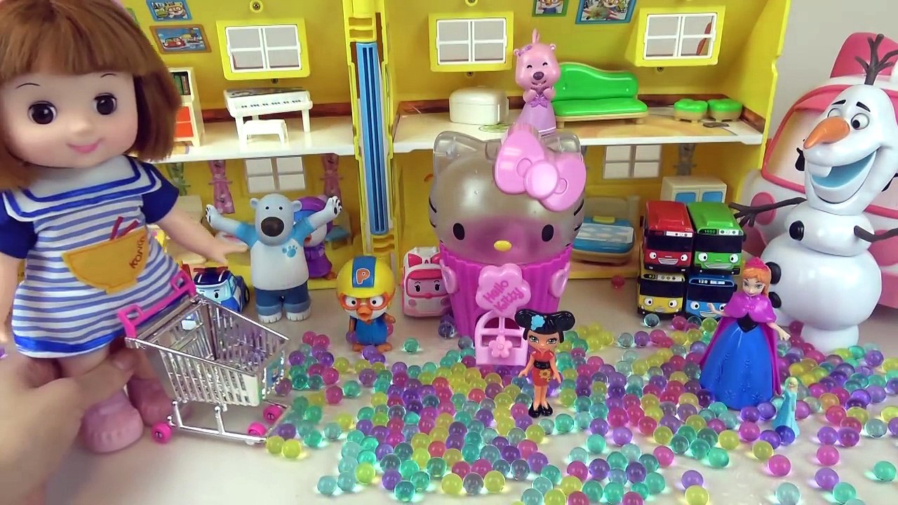 Baby doll and Orbeez Hello Kitty toys & more Kinder Joy Surprise eggs