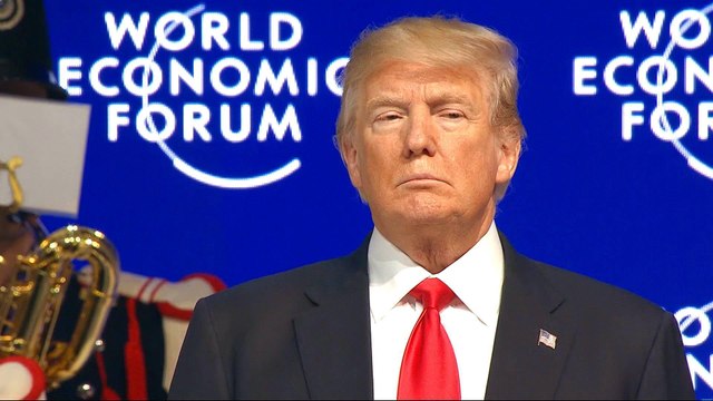Trump in Davos: 'America First' message reinforced