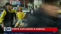 Explosion à Kaboul : le bilan s'alourdit