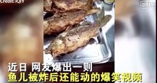 Došli su u jedan kineski restoran i naručili prženu ribu. Kada su krenuli da jedu, njegova supruga je počela VRIŠTATI!