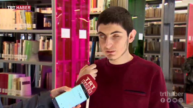 Huzeyfe, Braille alfabesinde Arapça ders kitabı hazırladı