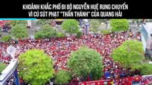 Khoảnh khắc phố đi bộ Nguyễn Huệ rung chuyển vì cú sút phạt 