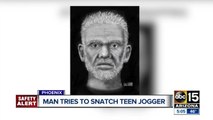 Police looking for man who tried to snatch jogger in Phoenix