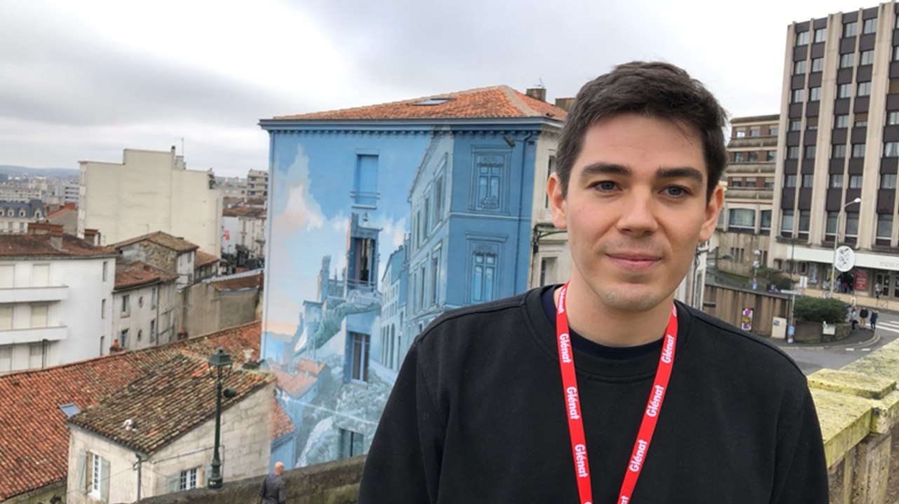 Timothé Le Boucher a découvert l’envers du décor du festival d’Angoulême