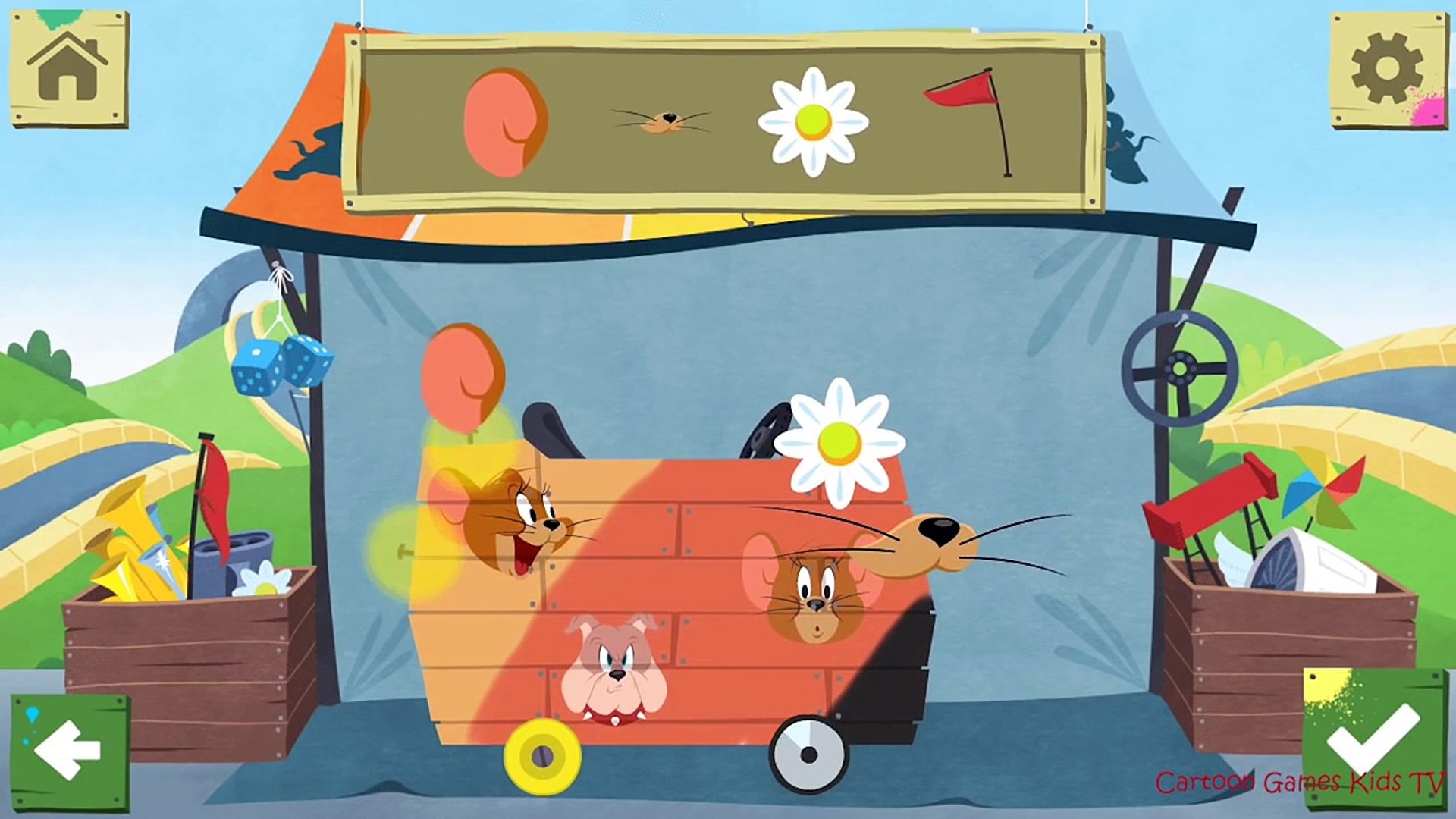 Tom and Jerry / Boomerang Make and Race 2 / Cartoon Games Kids TV