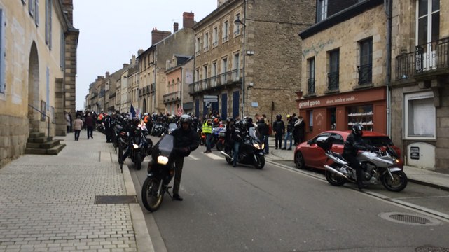 Les motards font du bruit à Alençon